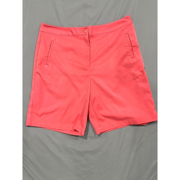 Talbots Pants - Talbots Shorts Womens Size 16 Coral Pink Twill Classic Casual Summer
